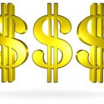 Picture of dollar signs signaling high cost