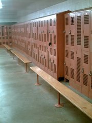 Picture of a Locker Room for post What Causes Toenail Fungus