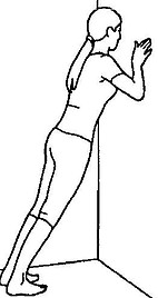 gastrocnemius stretch for how to treat heel pain